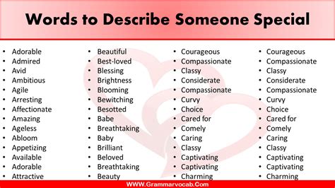 another word for special person.